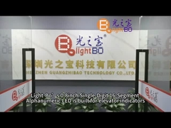 00,8 cala 16 segmentów alfanumeryczny wyświetlacz LED