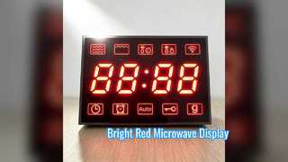Ultra Bright Red LED Display for Microwaves